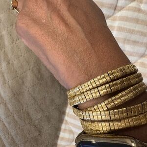 Gold Wrap Bracelet